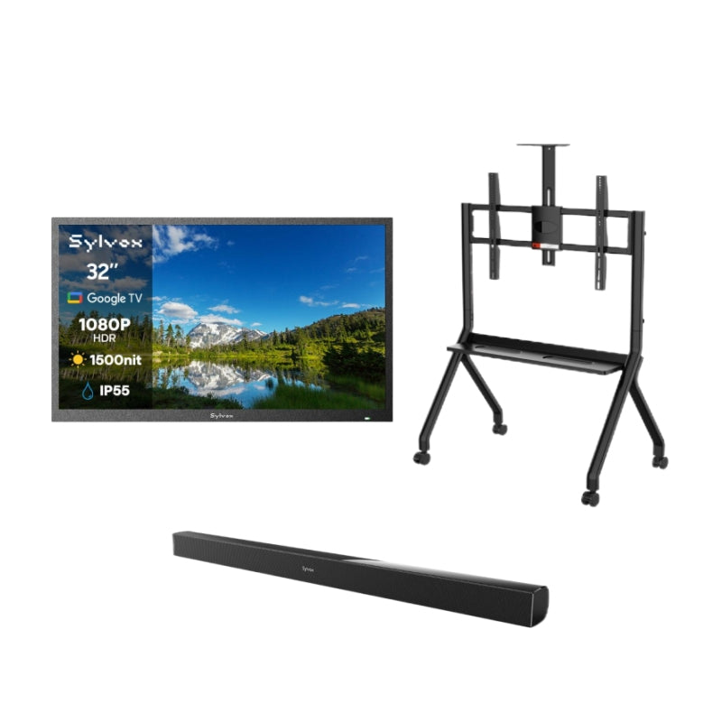 32" Outdoor TV(Google TV) - Pool SE (1500nit Brightness)