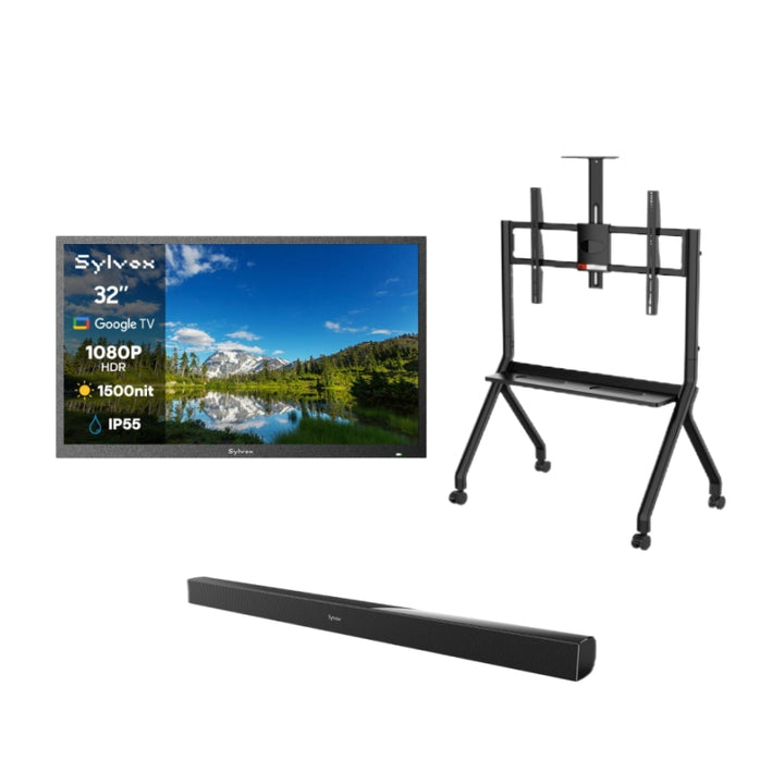 32" Outdoor TV(Google TV) - Pool SE (1500nit Brightness)
