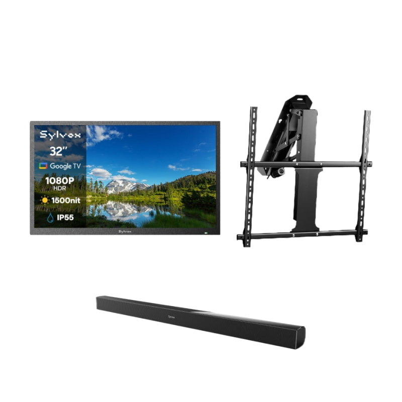 32" Outdoor TV(Google TV) - Pool SE (1500nit Brightness)
