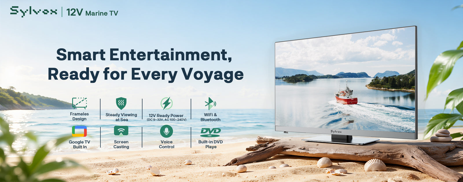 12V Marine TV