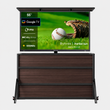 Cabinet de levage pour téléviseur extérieur résistant aux intempéries Sylvox 65''