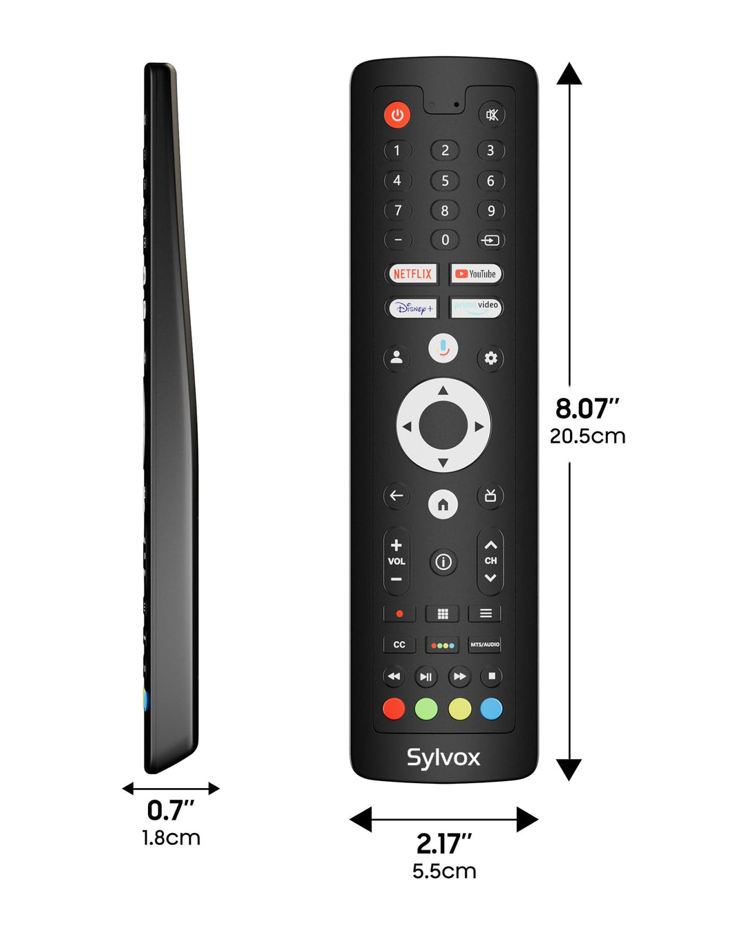 Universal Remote-Control for Google TV 3.0