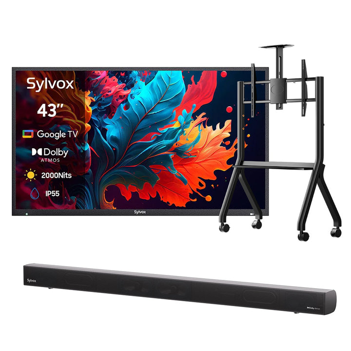 <b>NOUVEAU</b> – Téléviseur extérieur QLED 43 pouces - Google TV (série 2024 Pool Pro QLED 2.0)