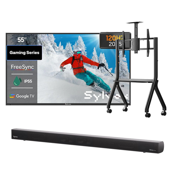 <b>NEW</b> - 55" 120HZ Gaming Series Waterproof Outdoor TV - 2025 Model
