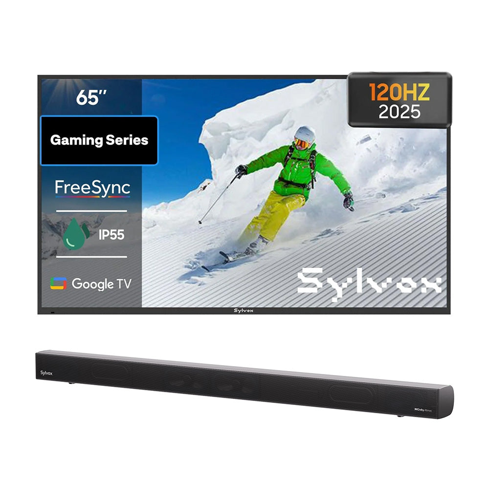 <b>NEW</b> - 65" 120HZ Gaming Series Waterproof Outdoor TV - 2025 Model