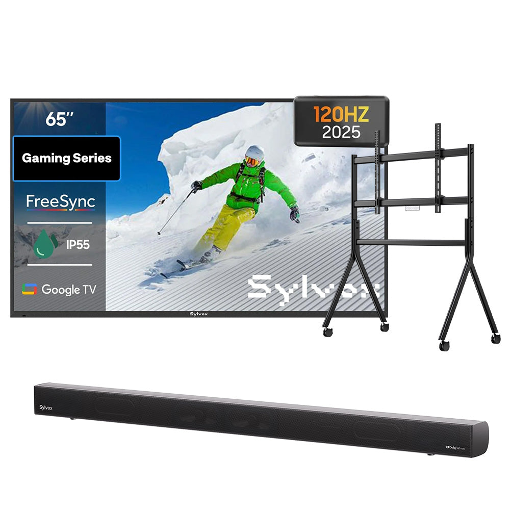 <b>NEW</b> - 65" 120HZ Gaming Series Waterproof Outdoor TV - 2025 Model