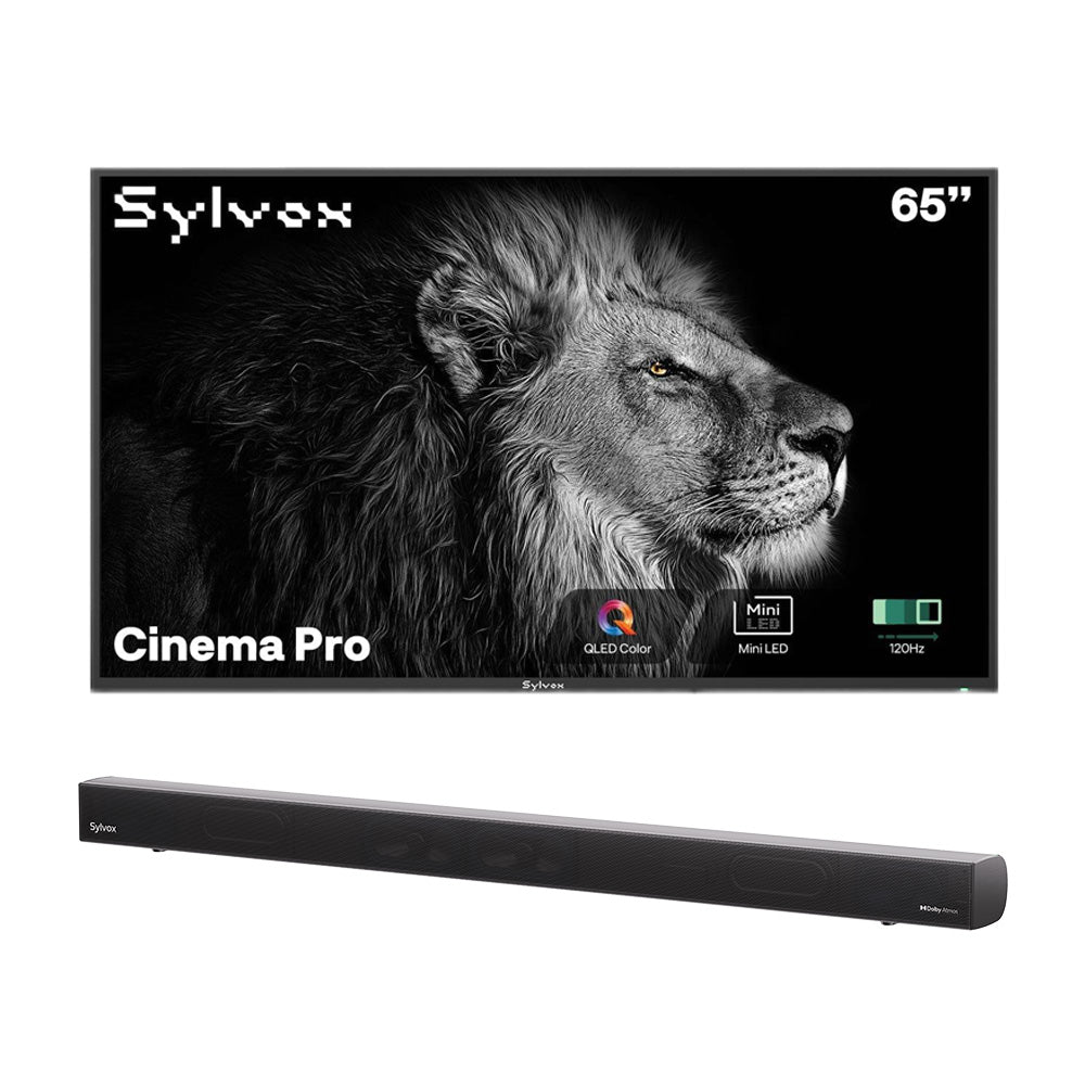 <b>NEW</b> - Sylvox 65'' Cinema Pro Helio QLED 120HZ Outdoor TV (3500Nits)-2025 Model