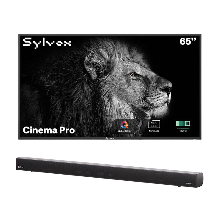 <b>NEW</b> - Sylvox 65'' Cinema Pro Helio QLED 120HZ Outdoor TV (3500Nits)-2025 Model