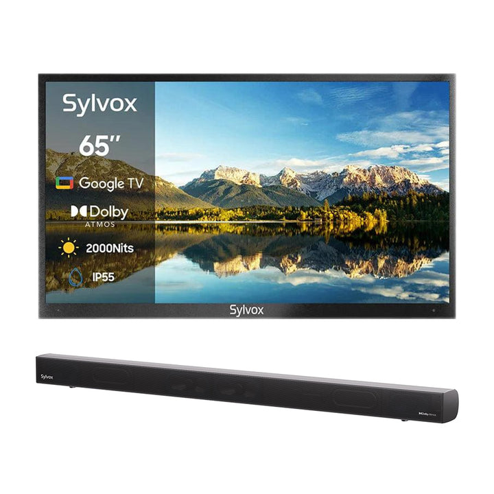 <b>NOUVEAU</b> – Téléviseur extérieur 65 pouces 2 000 nits - Google TV (série 2024 Pool Pro 2.0)