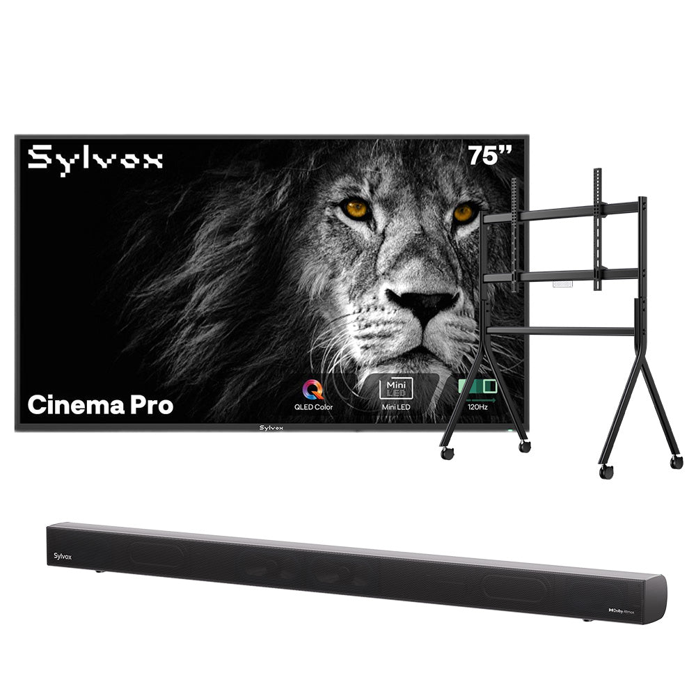 <b>NEW</b> - Sylvox 75'' Cinema Pro Helio QLED 120HZ Outdoor TV (3500Nits)-2025 Model