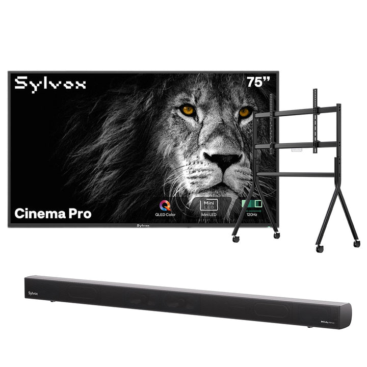 <b>NEW</b> - Sylvox 75'' Cinema Pro Helio QLED 120HZ Outdoor TV (3500Nits)-2025 Model