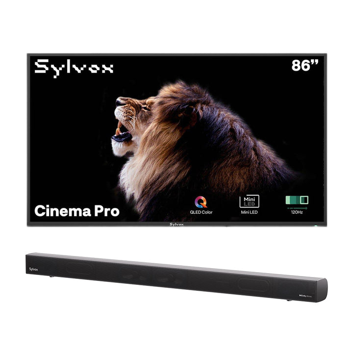 <b>NEW</b> - Sylvox 86'' Cinema Pro Helio QLED 120HZ Outdoor TV (5000Nits)-2025 Model