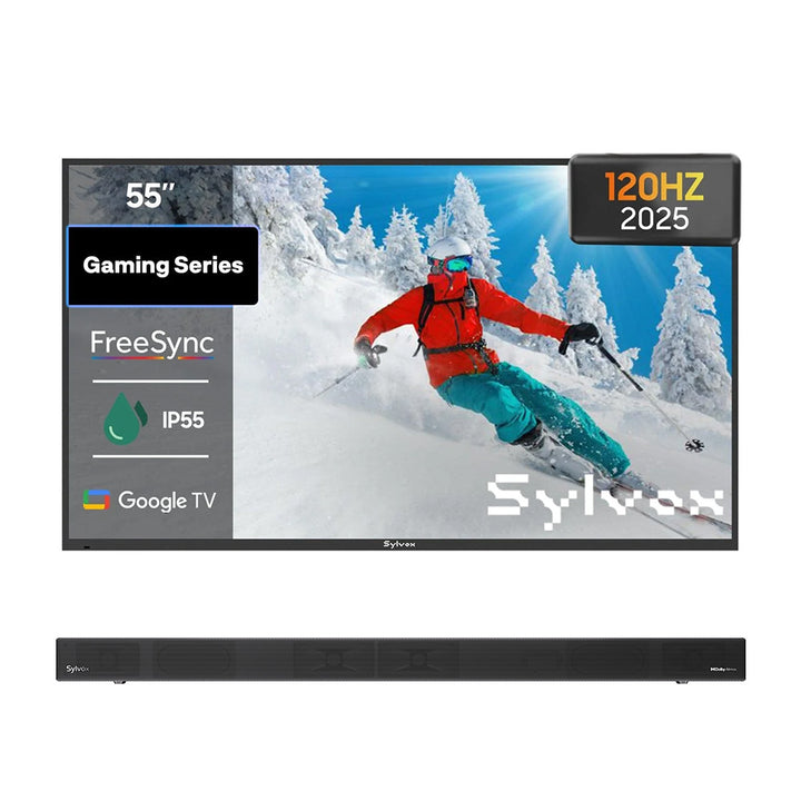 <b>NEW</b> - 55" 120HZ Gaming Series Waterproof Outdoor TV - 2025 Model