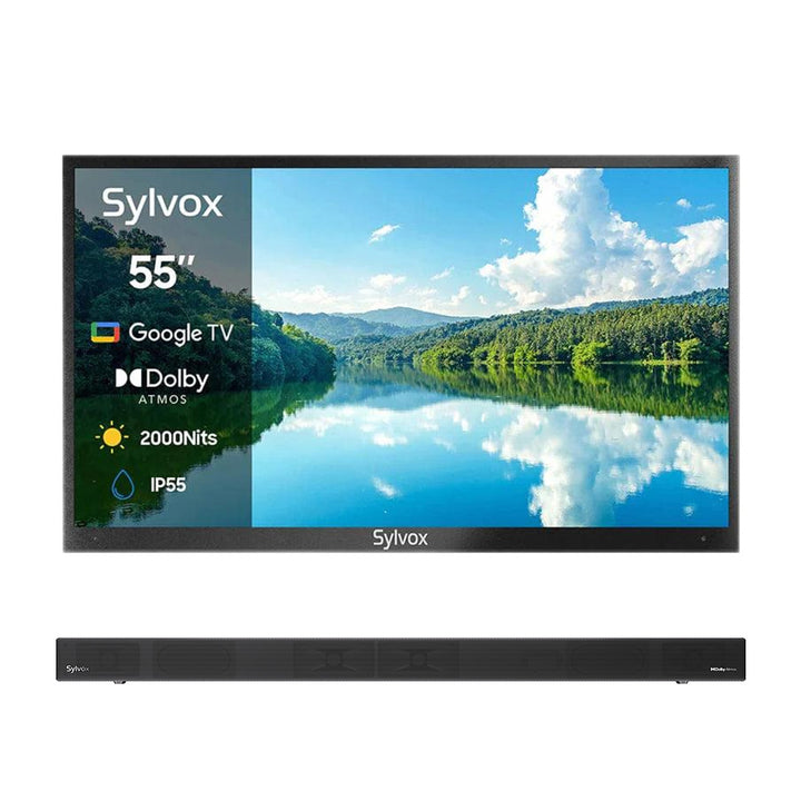 <b>NOUVEAU</b> – Téléviseur extérieur 55 pouces 2 000 nits - Google TV (série 2024 Pool Pro 2.0)