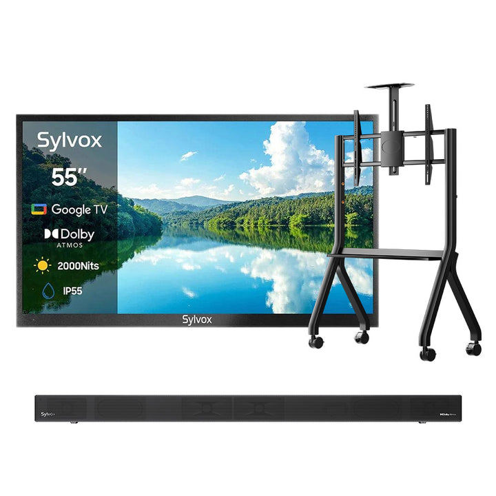 <b>NOUVEAU</b> – Téléviseur extérieur 55 pouces 2 000 nits - Google TV (série 2024 Pool Pro 2.0)