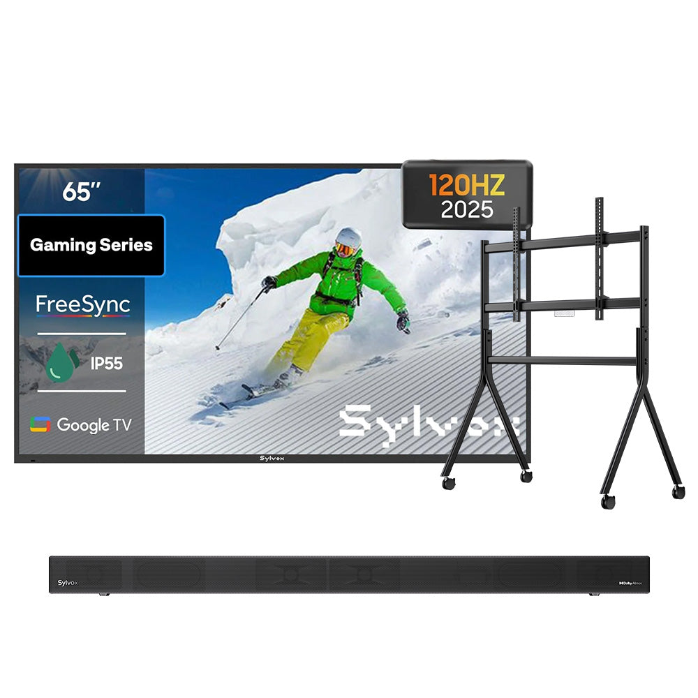 <b>NEW</b> - 65" 120HZ Gaming Series Waterproof Outdoor TV - 2025 Model