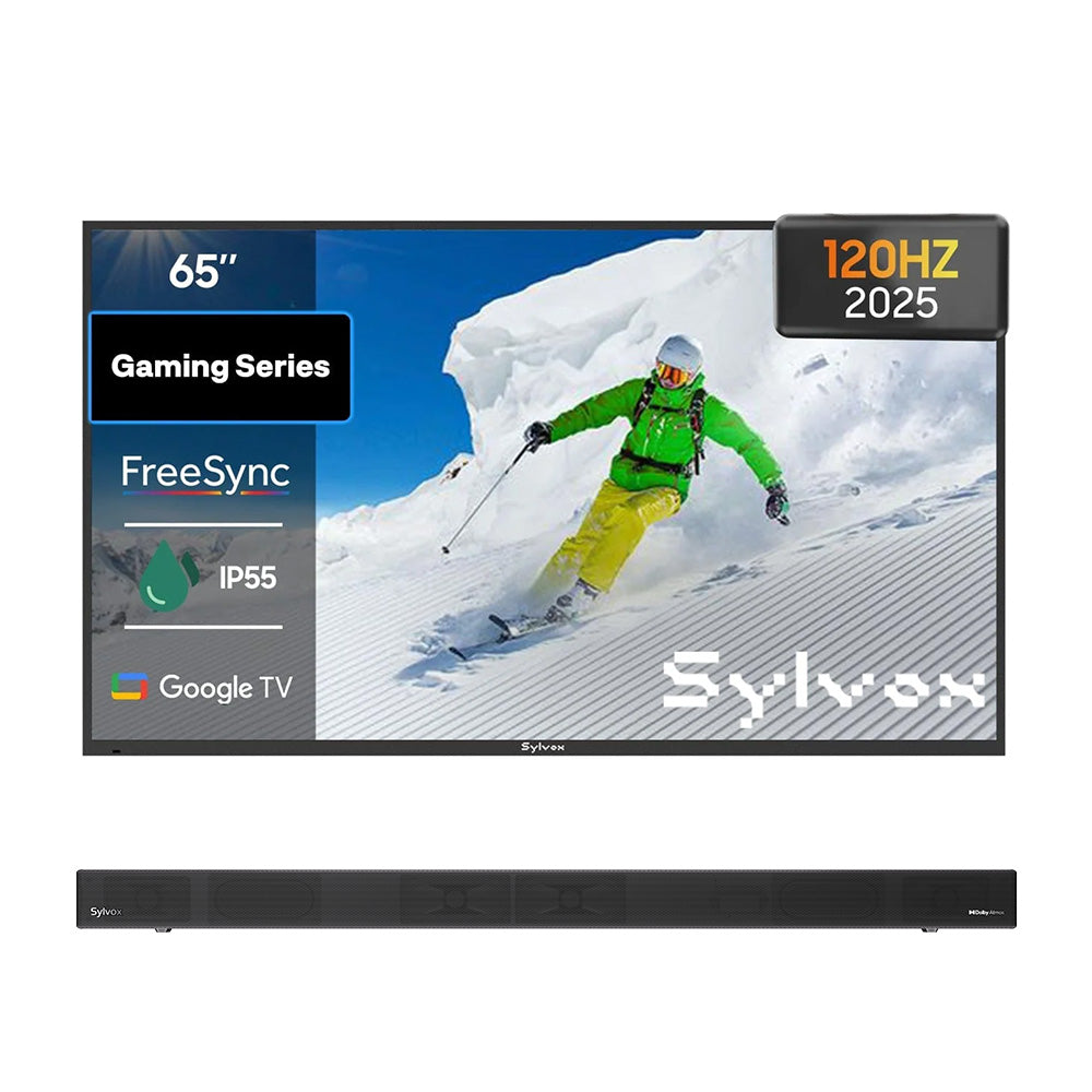 <b>NEW</b> - 65" 120HZ Gaming Series Waterproof Outdoor TV - 2025 Model
