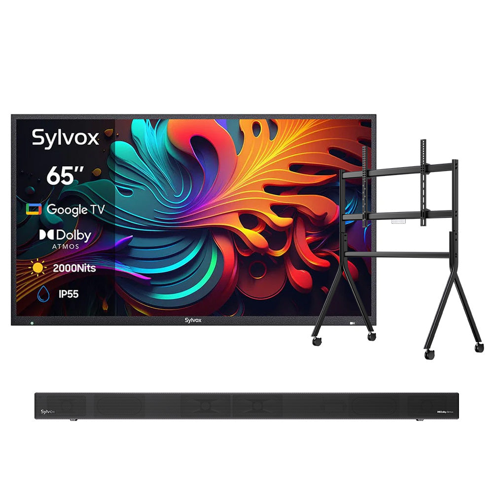 <b>NOUVEAU</b> – Téléviseur extérieur QLED 65 pouces - Google TV (série 2024 Pool Pro QLED 2.0)