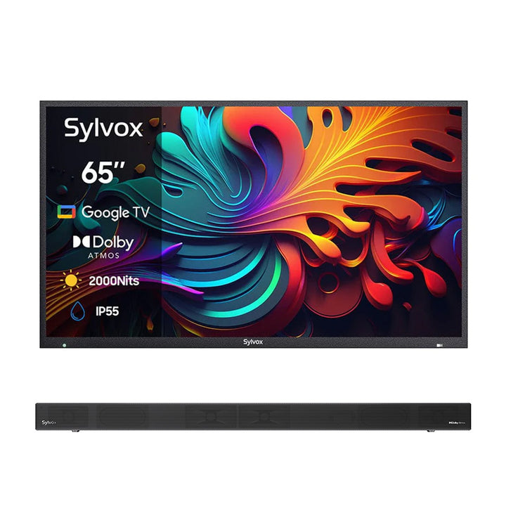<b>NOUVEAU</b> – Téléviseur extérieur QLED 65 pouces - Google TV (série 2024 Pool Pro QLED 2.0)