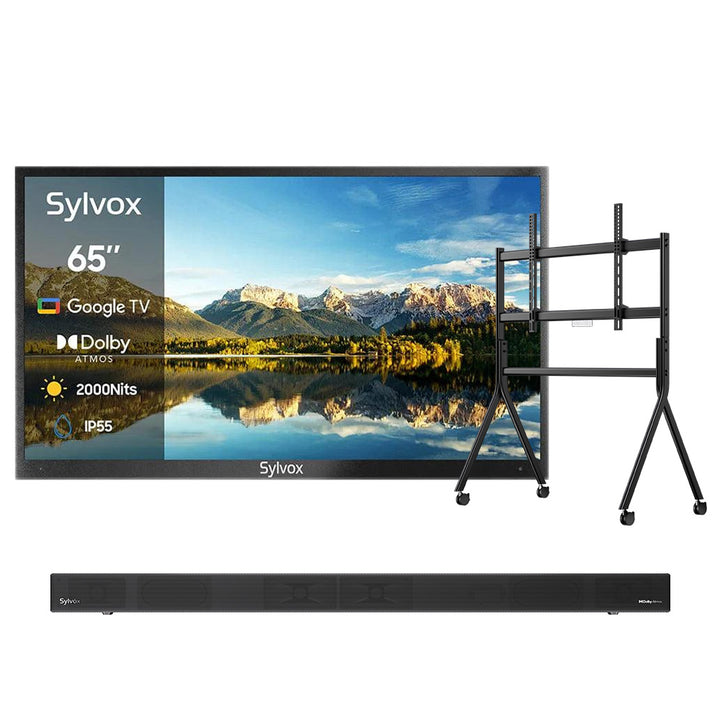 <b>NOUVEAU</b> – Téléviseur extérieur 65 pouces 2 000 nits - Google TV (série 2024 Pool Pro 2.0)