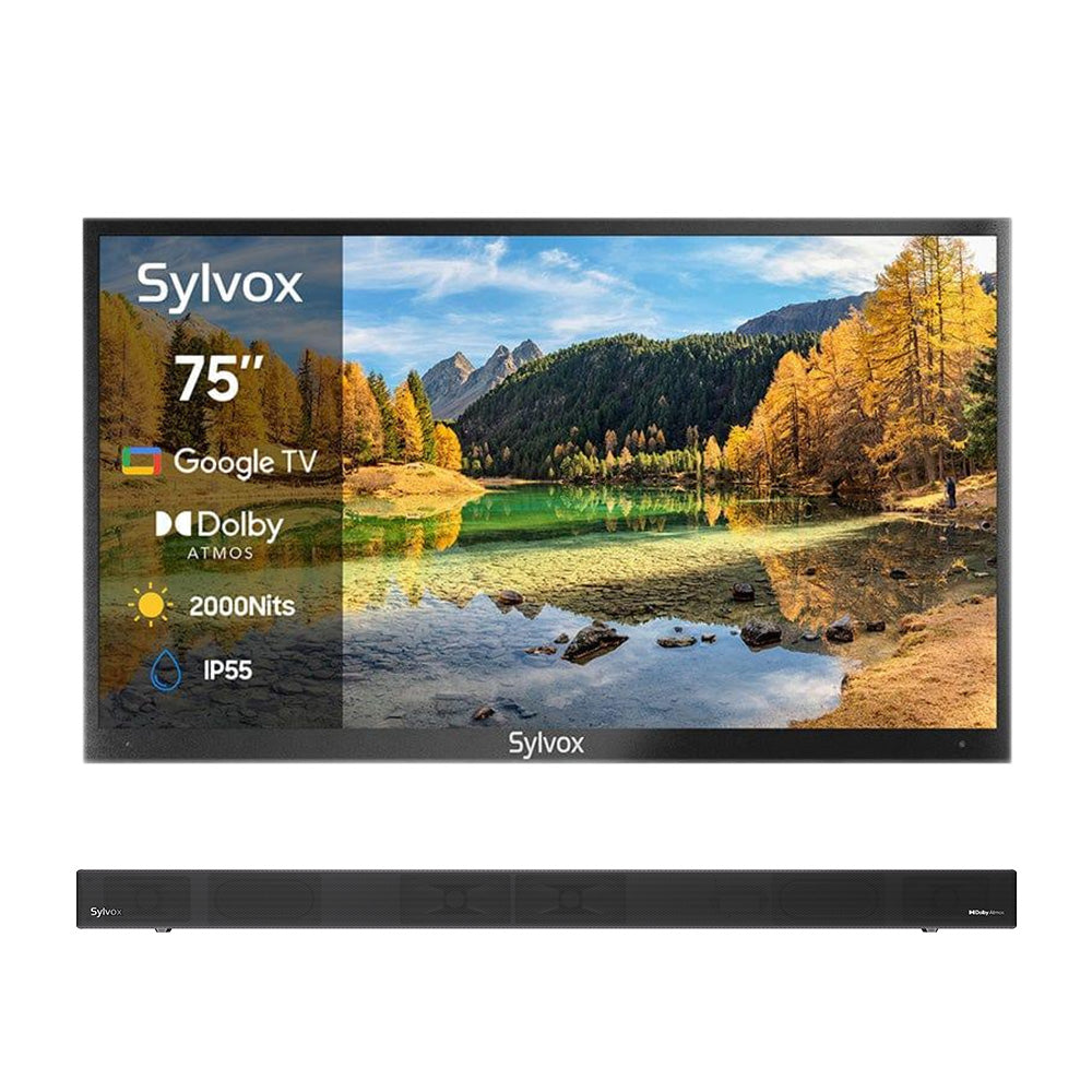 <b>NOUVEAU</b> – Téléviseur extérieur 75 pouces 2 000 nits - Google TV (série 2024 Pool Pro 2.0)