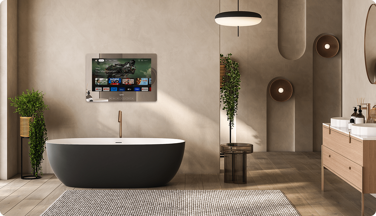 Bathroom TV