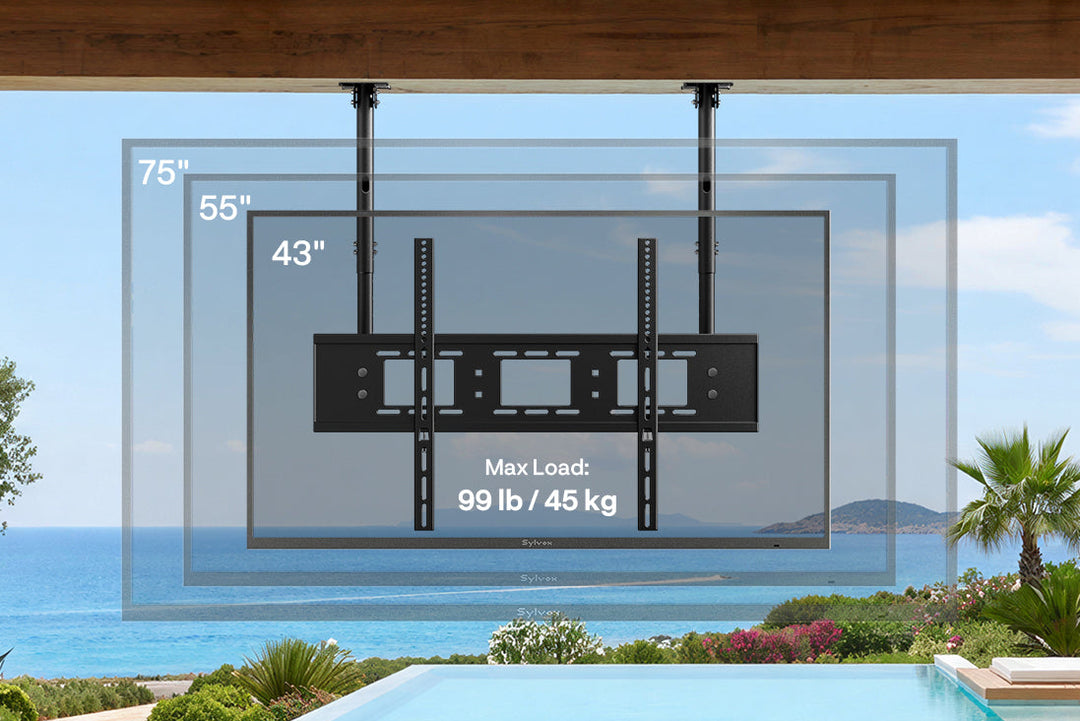 	
ceiling mount outdoor tv mount
