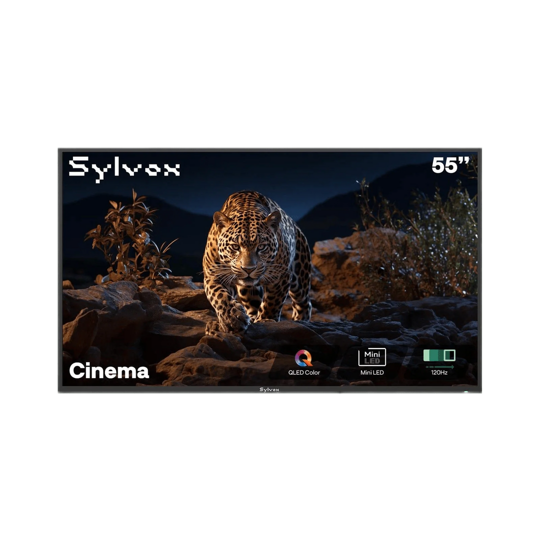 <b>NEW</b> - Sylvox Cinema 55" Helio QLED Outdoor TV-2025 Model (120HZ & 2000Nits)