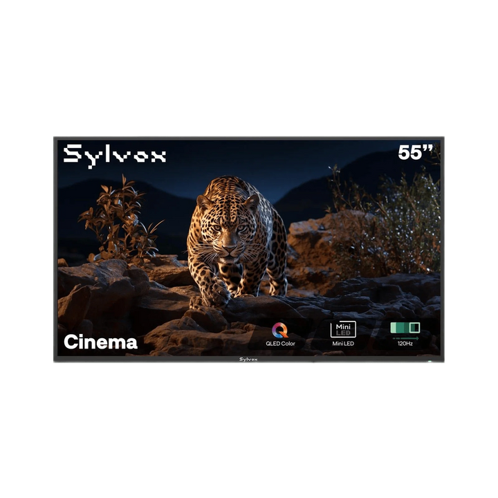 <b>NEW</b> - Sylvox Cinema 55" Helio QLED Outdoor TV-2025 Model (120HZ & 2000Nits)
