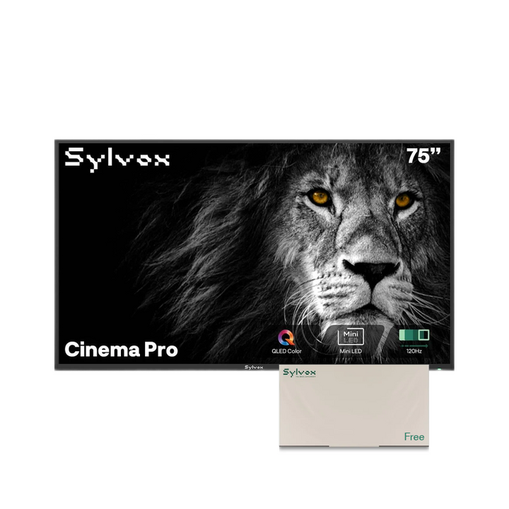 <b>NOUVEAU</b> - Téléviseur d’extérieur Sylvox Cinema Pro 75" Helio QLED - (120 HZ et 3500 nits)