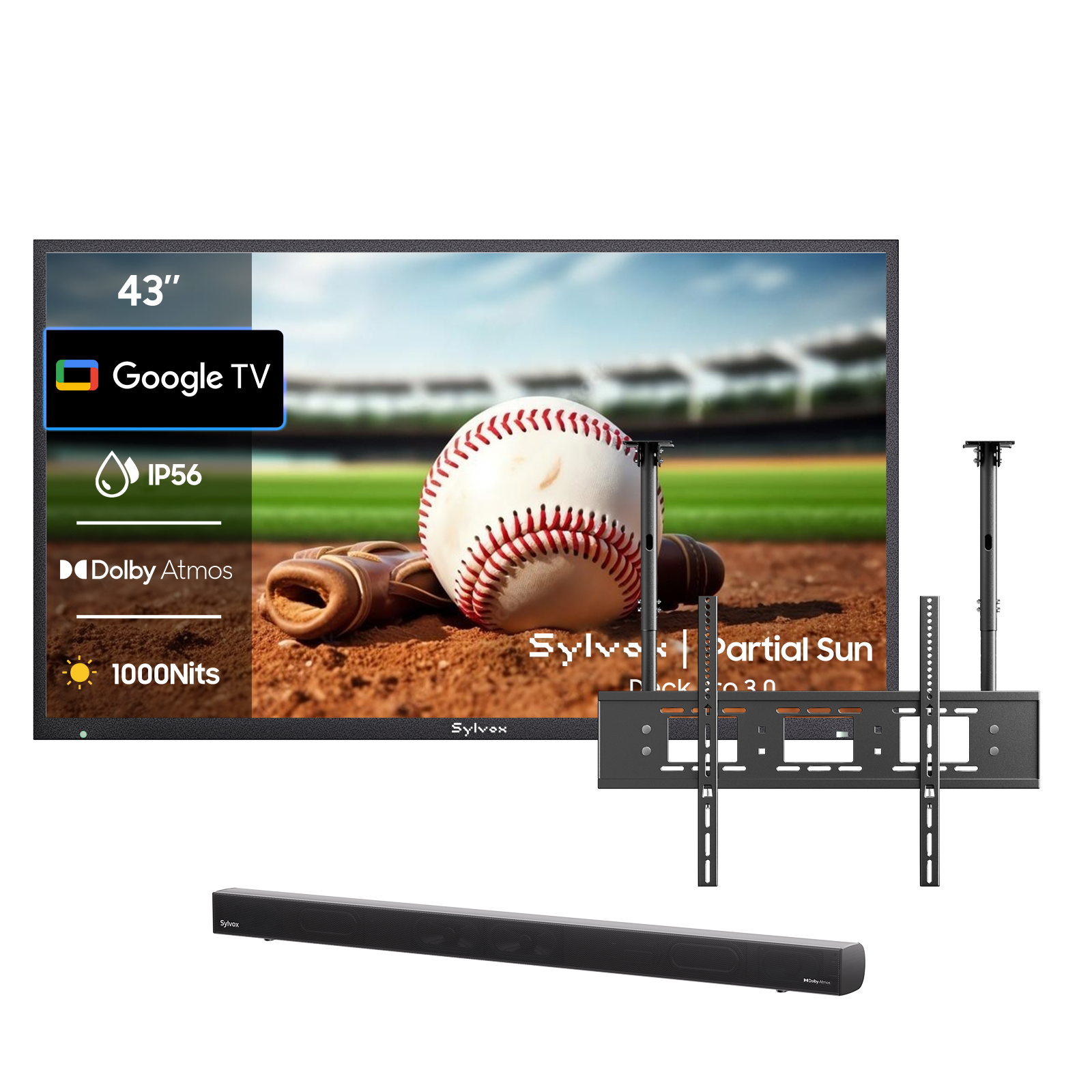 Téléviseur extérieur 43