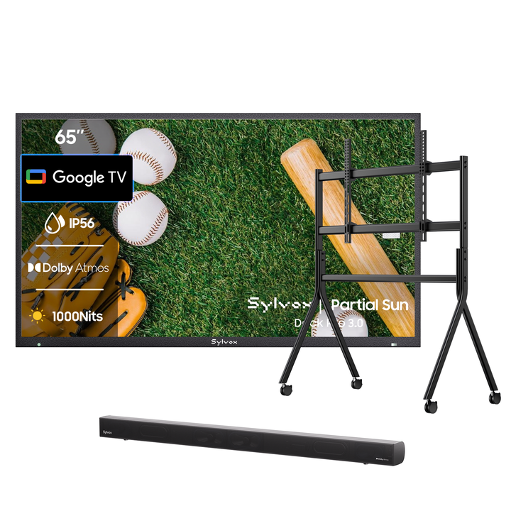 Canada outdoor tv cart with wheels