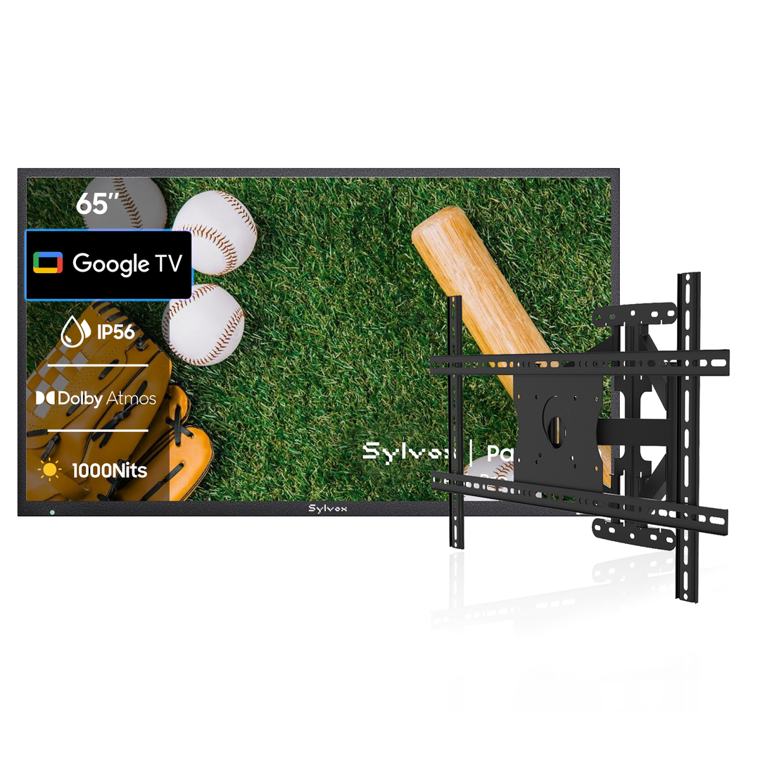 outdoor tv 65 inch partial sun