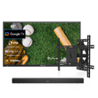 outdoor tv partial sun with mount