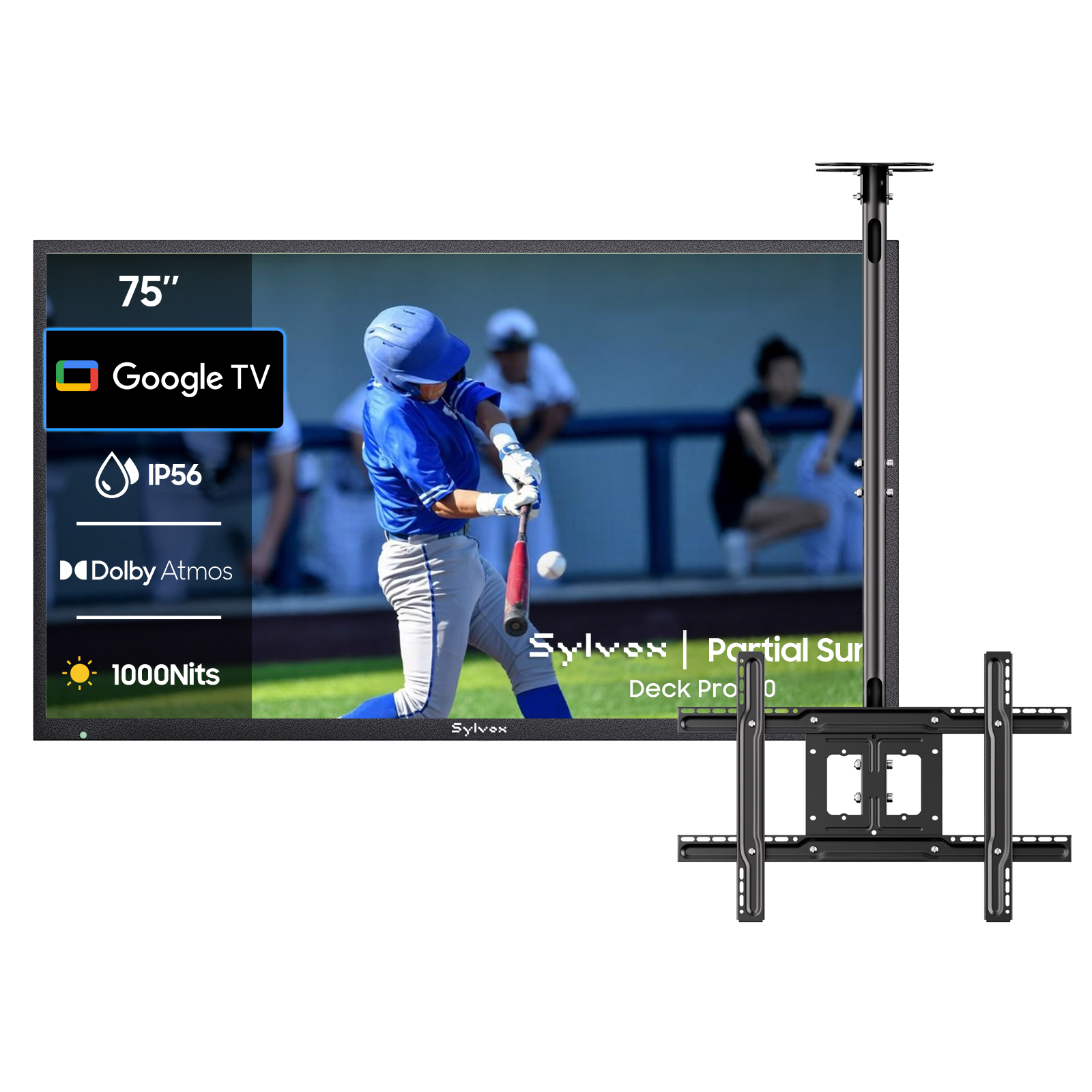 Sylvox 75 inch outdoor tv in Canada