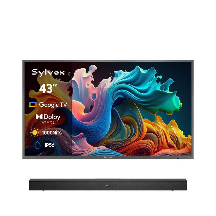43" Advanced QLED Outdoor TV(Google TV)-2026 Deck Pro QLED 3.0