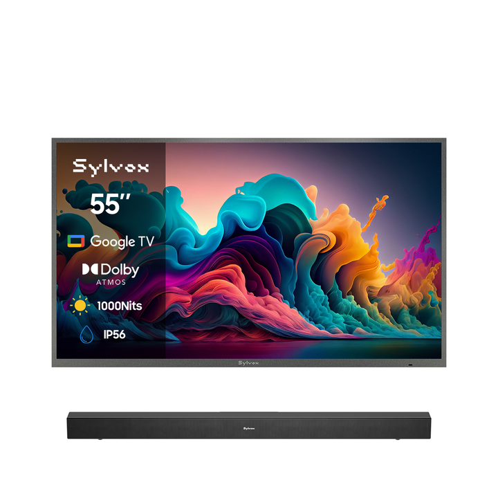 55" Advanced Outdoor TV(Google TV)-2026 Deck Pro QLED 3.0