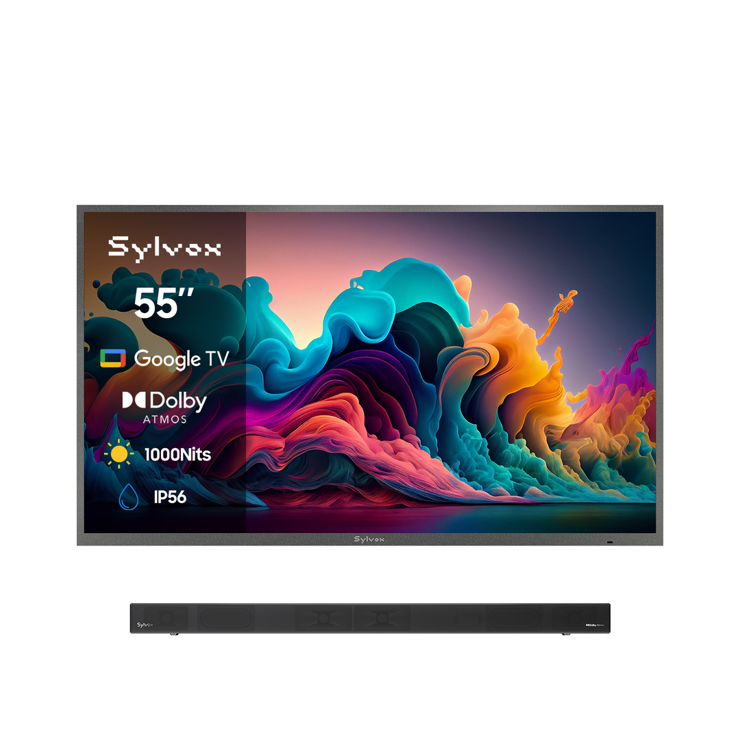 55" Advanced Outdoor TV(Google TV)-2026 Deck Pro QLED 3.0