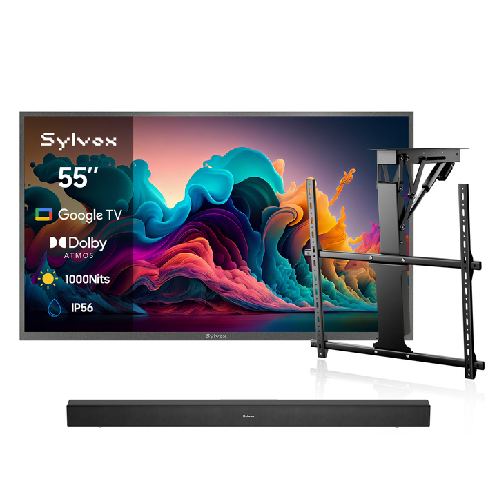 55" Advanced Outdoor TV(Google TV)-2026 Deck Pro QLED 3.0