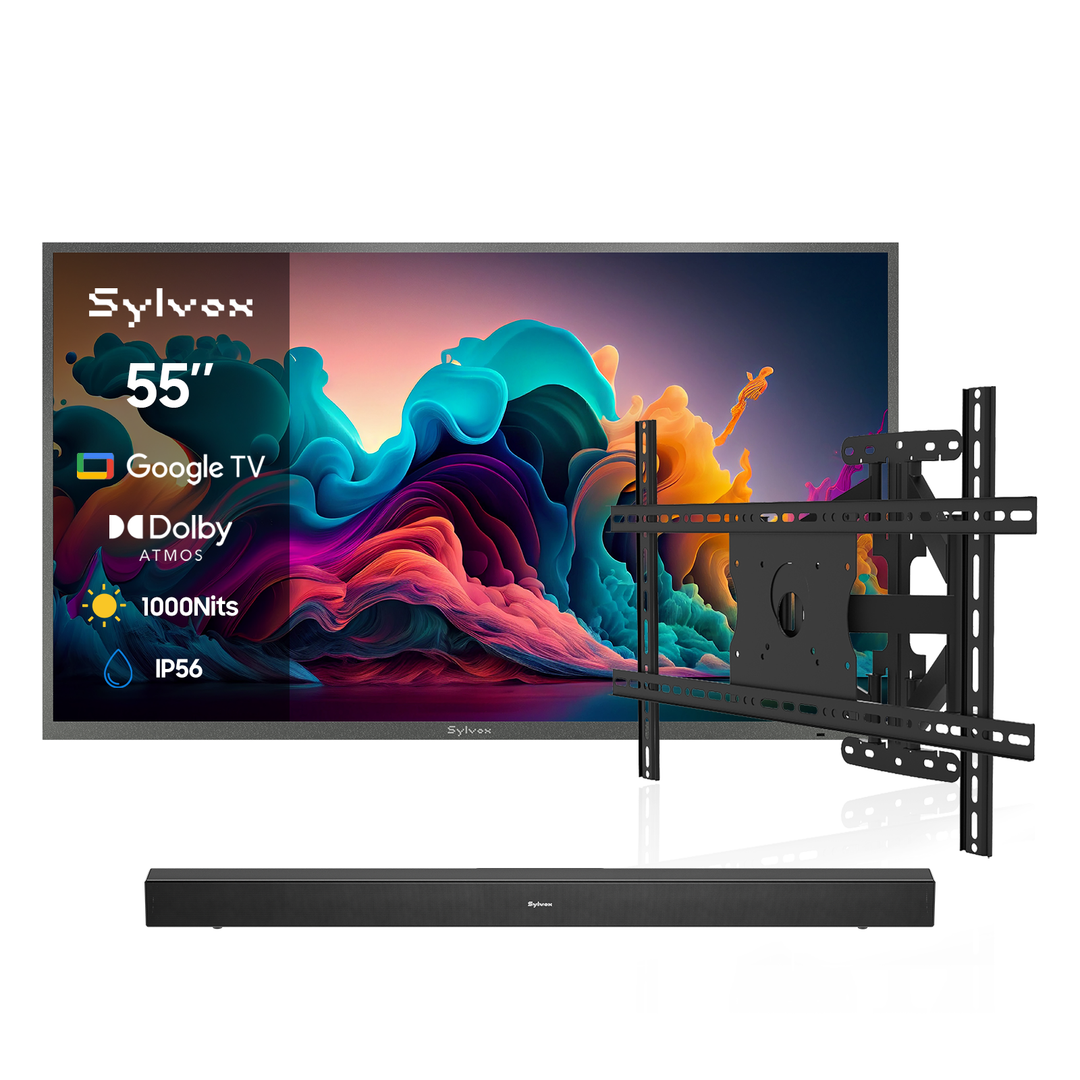 55" Advanced Outdoor TV(Google TV)-2026 Deck Pro QLED 3.0