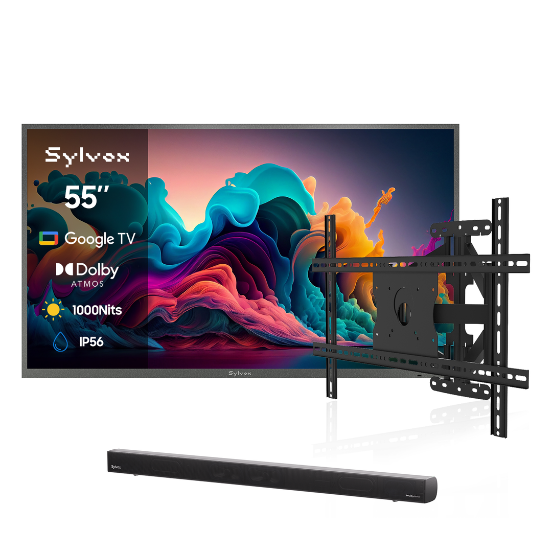 55" Advanced Outdoor TV(Google TV)-2026 Deck Pro QLED 3.0