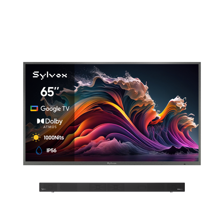 Téléviseur extérieur QLED avancé 65" (Google TV) - 2024 Deck Pro QLED 2.0