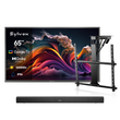 Téléviseur extérieur QLED avancé 65" (Google TV) - 2024 Deck Pro QLED 2.0