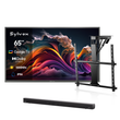 Téléviseur extérieur QLED avancé 65" (Google TV) - 2024 Deck Pro QLED 2.0