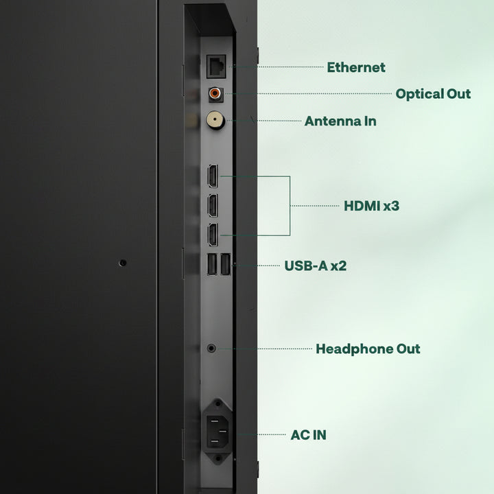 frameless outdoor TV