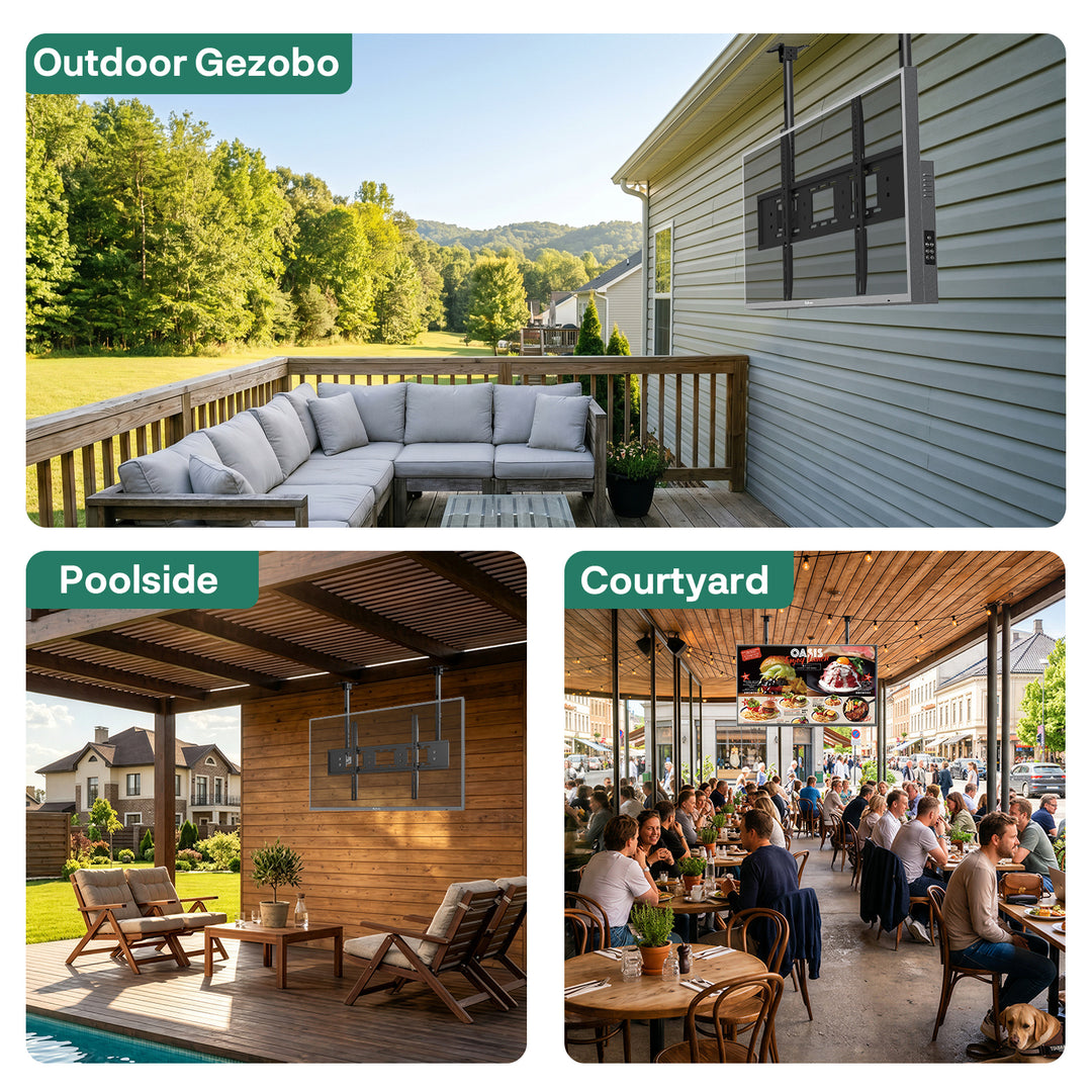 heavy duty wall mount for outdoor tv sale