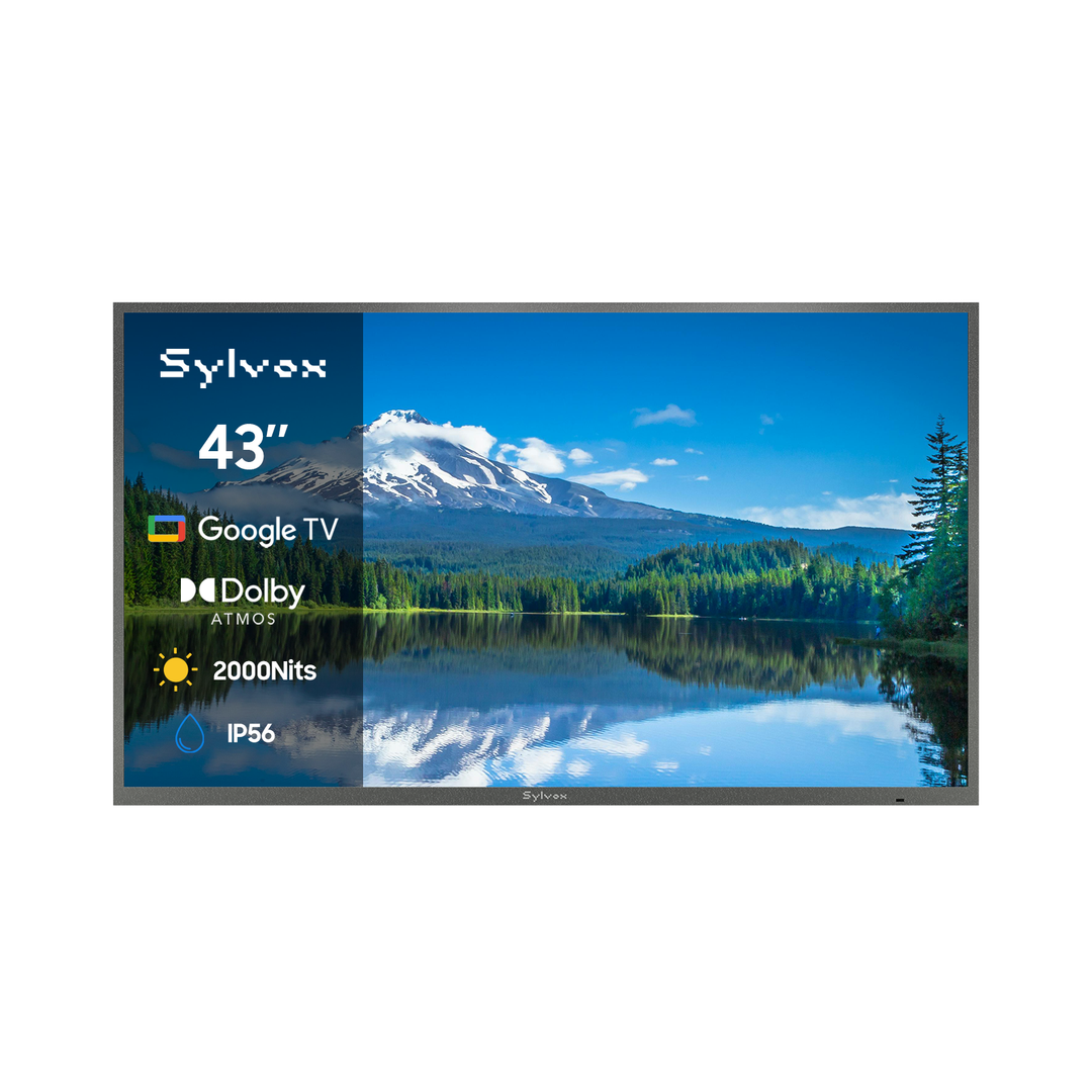 Téléviseur extérieur 2000Nit Google 43" - Série Pool Pro 2.0 2024