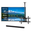 Téléviseur extérieur 2000Nit Google 43" - Série Pool Pro 2.0 2024