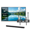 Téléviseur extérieur 2000Nit Google 55" - Série Pool Pro 2.0 2024