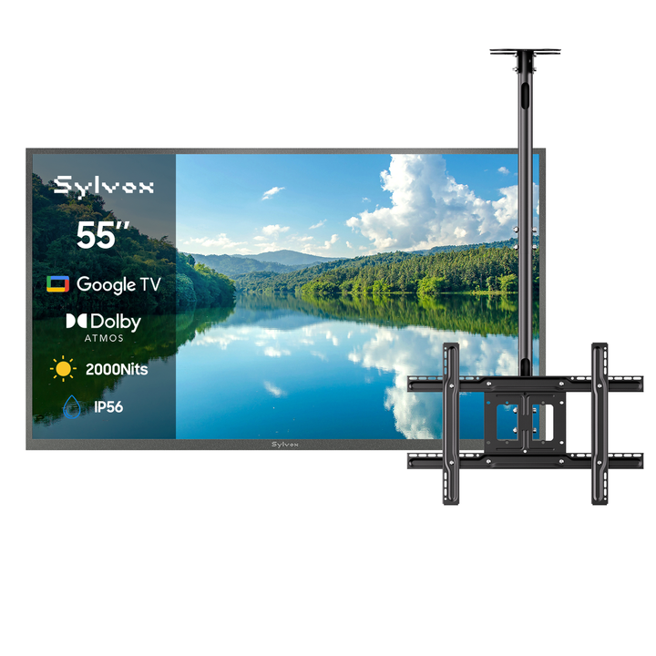 55" 2000Nit Google Outdoor TV - 2026 Pool Pro 3.0 Series